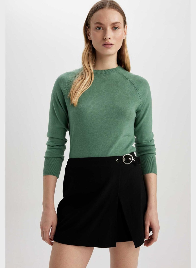 DeFacto Crew Neck Sweater - Image 1