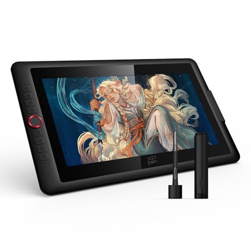 XPPen Artist 15.6 Pro V2 Drawing Tablet with Screen, 16K Pen Pressure Stylus Digital Art Tablet with Full-Laminated Anti-Glare Glass Adjustable Stand 8 Shortcut Keys Work for PC Mac Linux Android - Image 1