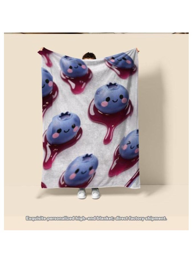 general Children's or student cartoon flannel thin blanket (warm and comfortable, suitable for sleep, games) 100cm*150cm - Image 4