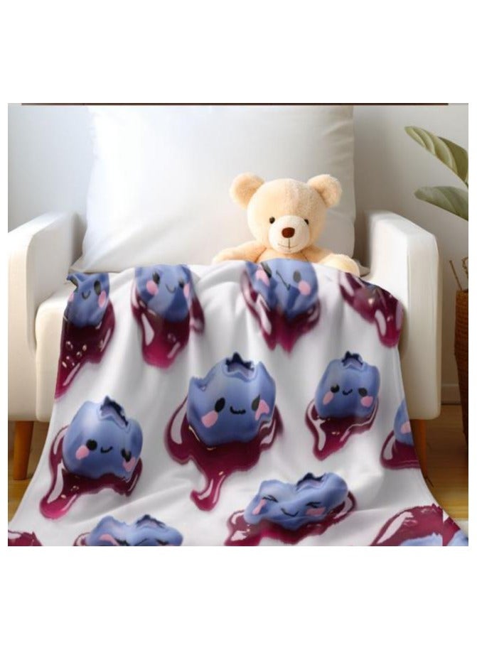 general Children's or student cartoon flannel thin blanket (warm and comfortable, suitable for sleep, games) 100cm*150cm - Image 5
