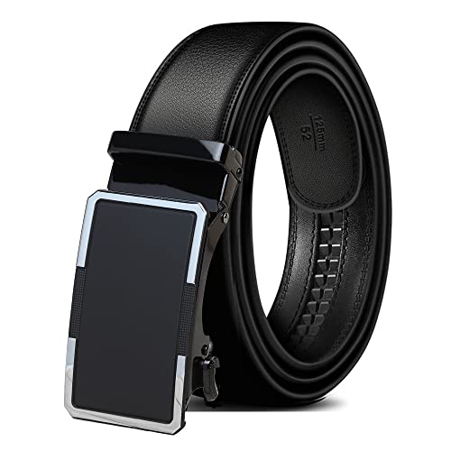 ZORO UNITED Men's Vegan Leather Belt for Men | (Formal/Casual) | Black - Image 1