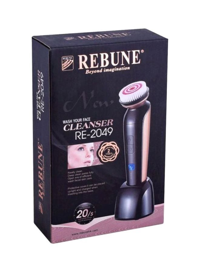 REBUNE Facial Cleansing Brush Rose Gold - Image 2
