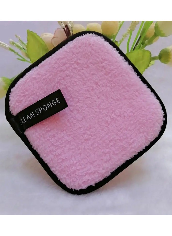Reusable Makeup Remover Pads Soft Facial Cleansing Cloths Washble Square Ideal For Daily Use