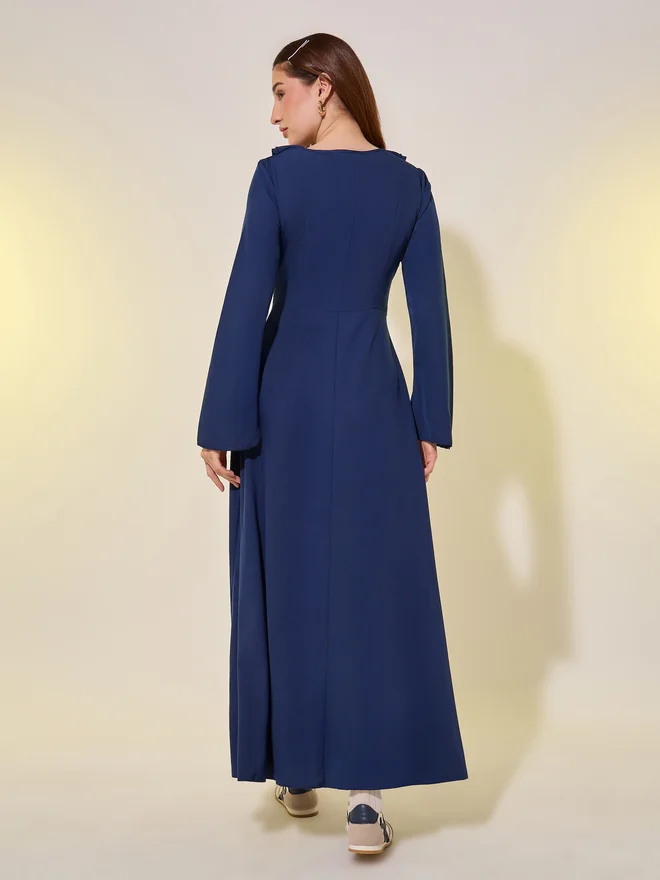 Take Two Ruffled Long Sleeve Dress