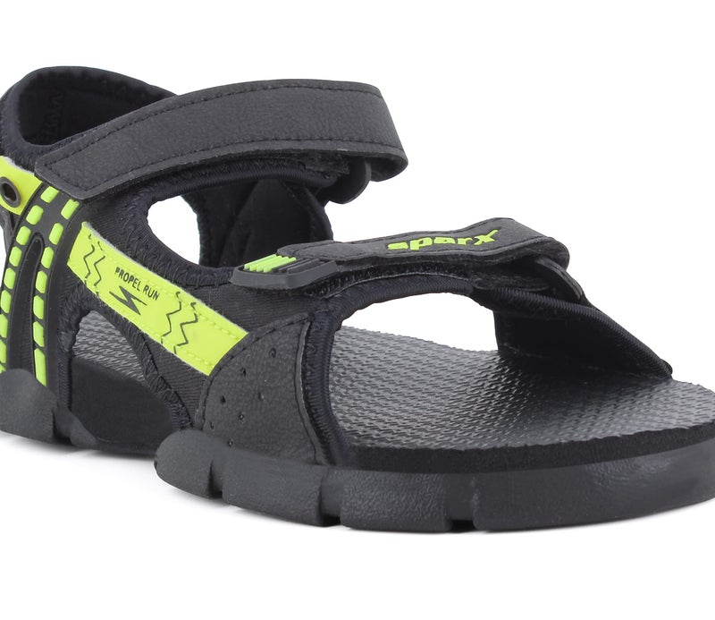 SPARX Child's Sandals, Black N. Green, 13 Kids Uk, SS0126CBKGN0013 - Image 5