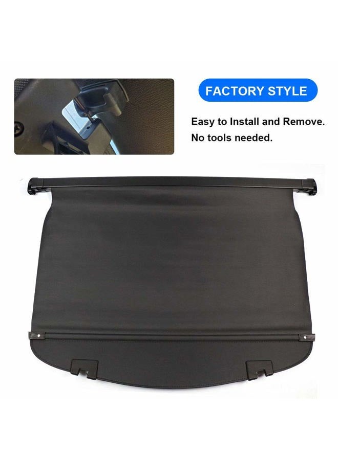 BOPARAUTO Cargo Cover for Mazda CX-5 Accessory Water Proof 2013-2016 Rear Trunk Shade Cover - Image 2