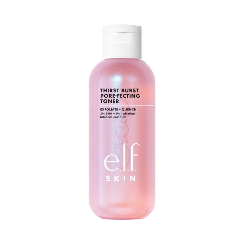 elf e.l.f. Thirst Burst Pore-fecting Toner, Hydrating & Exfoliating for Face, Smooths, Plumps & Minimizes Pores, Infused with Salicylic Acid, Vegan & Cruelty-Free - Image 1