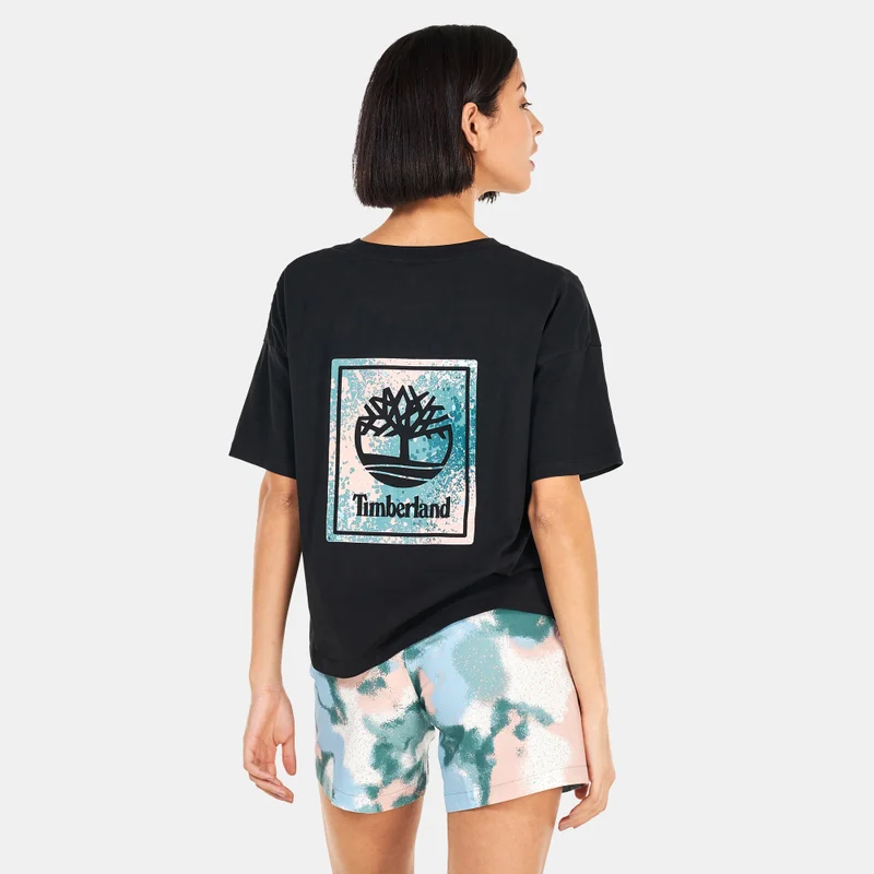 Timberland Women's Natural Summer Graphic T-Shirt