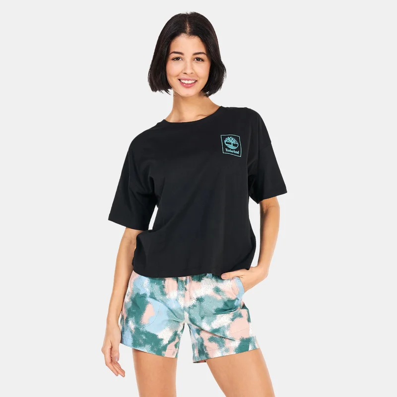 Timberland Women's Natural Summer Graphic T-Shirt