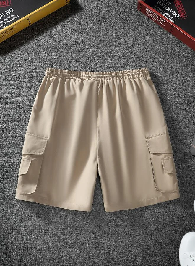 Styli Styli Loose Fit Shorts with Pockets Detail