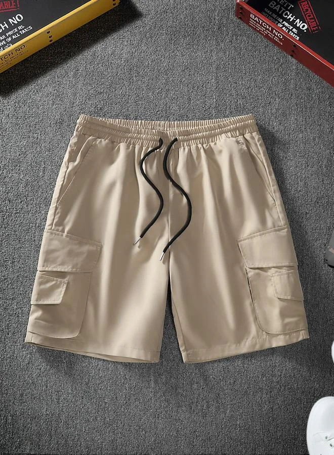Styli Styli Loose Fit Shorts with Pockets Detail