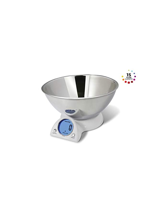 Salter 1060 Whdr Mix And Measure Electronic Scale - White - Image 2