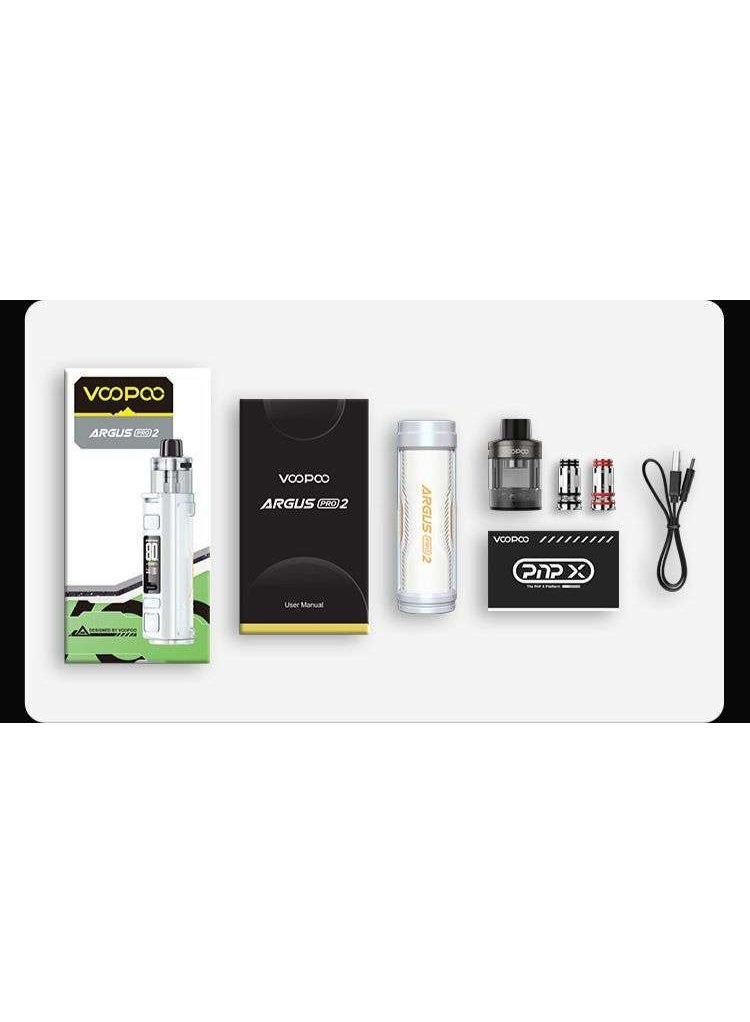 VOOPOO Drag Argus Pro 2 Sky Purple Vape Refill Juice Kit Pod System 3 Professional Modes with 5ml Tank An Adjustable Top Airflow 80W 3000mA - Image 3