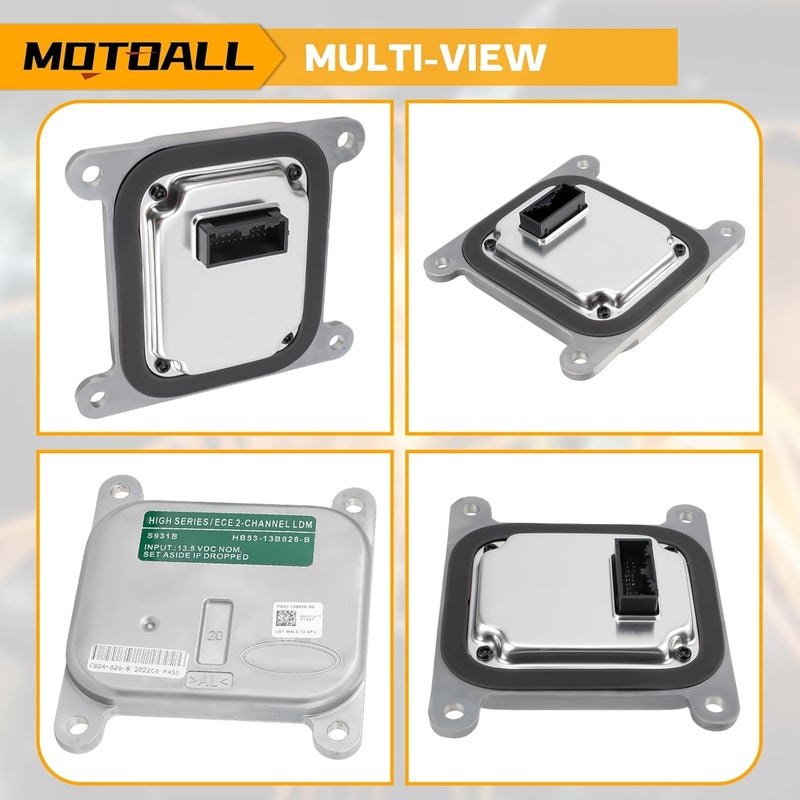 MOTOALL FB53-13B626-B Xenon Ballast Module Control Unit for Ford Explorer 2016-2019 - Image 5