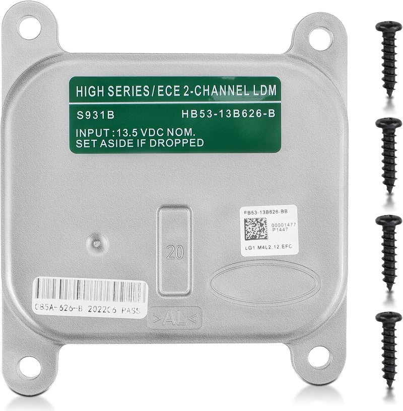 MOTOALL FB53-13B626-B Xenon Ballast Module Control Unit for Ford Explorer 2016-2019 - Image 1