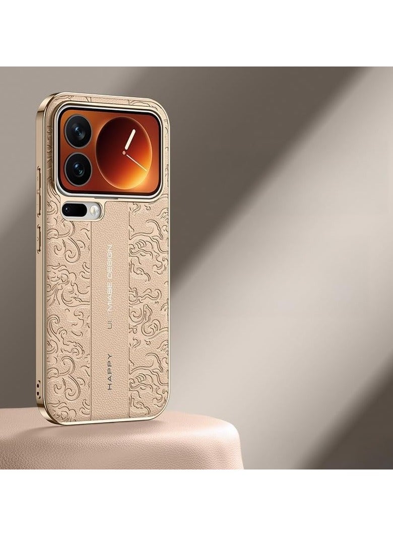 general Deluxe PU Leather Case for Xiaomi 17 Pro Max, Premium Leather Phone Case with Anti-fingerprint, Shock and Drop Protection