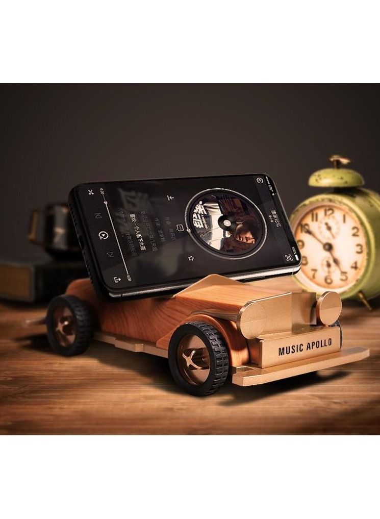 ARNOTEC Retro Bluetooth Speaker Wireless Household Portable Radio Mini Subwoofer Creative Personality Car High Volume Audio with TF USB AUX Rechargeable Battery  - Image 5