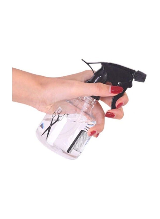 Generic Reusable Plastic Water Sprayer with Spray Pump for Cleaning, Gardening, Beauty Salon, Pack of 3 (Clear)  - Image 3
