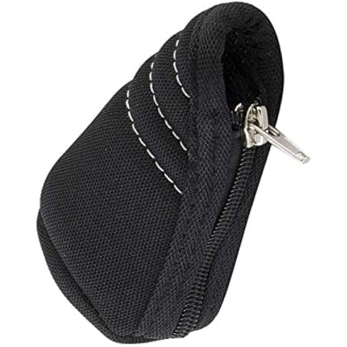 HALAMODO Gear Cover for Car, Car Handle Cover Canvas, Black - Image 1