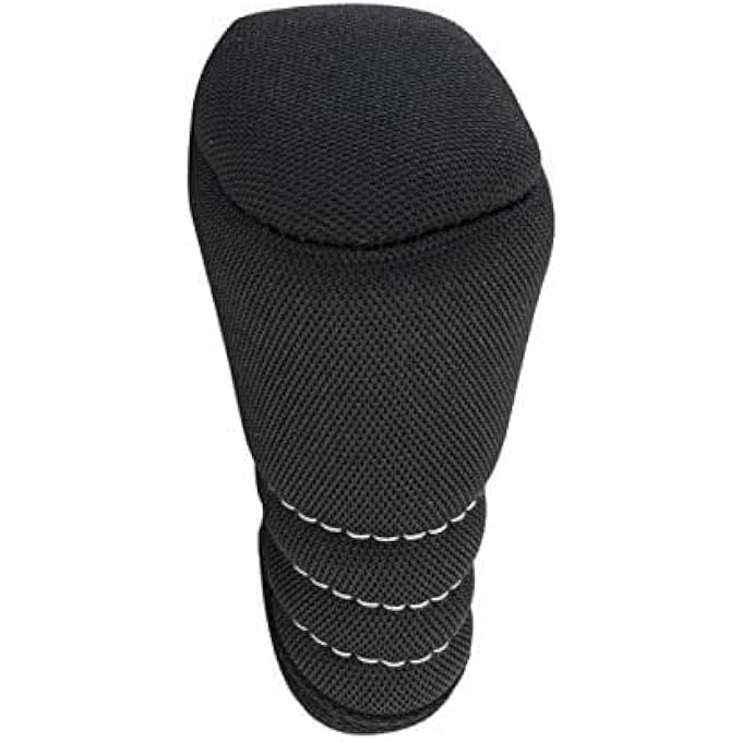 HALAMODO Gear Cover for Car, Car Handle Cover Canvas, Black - Image 2