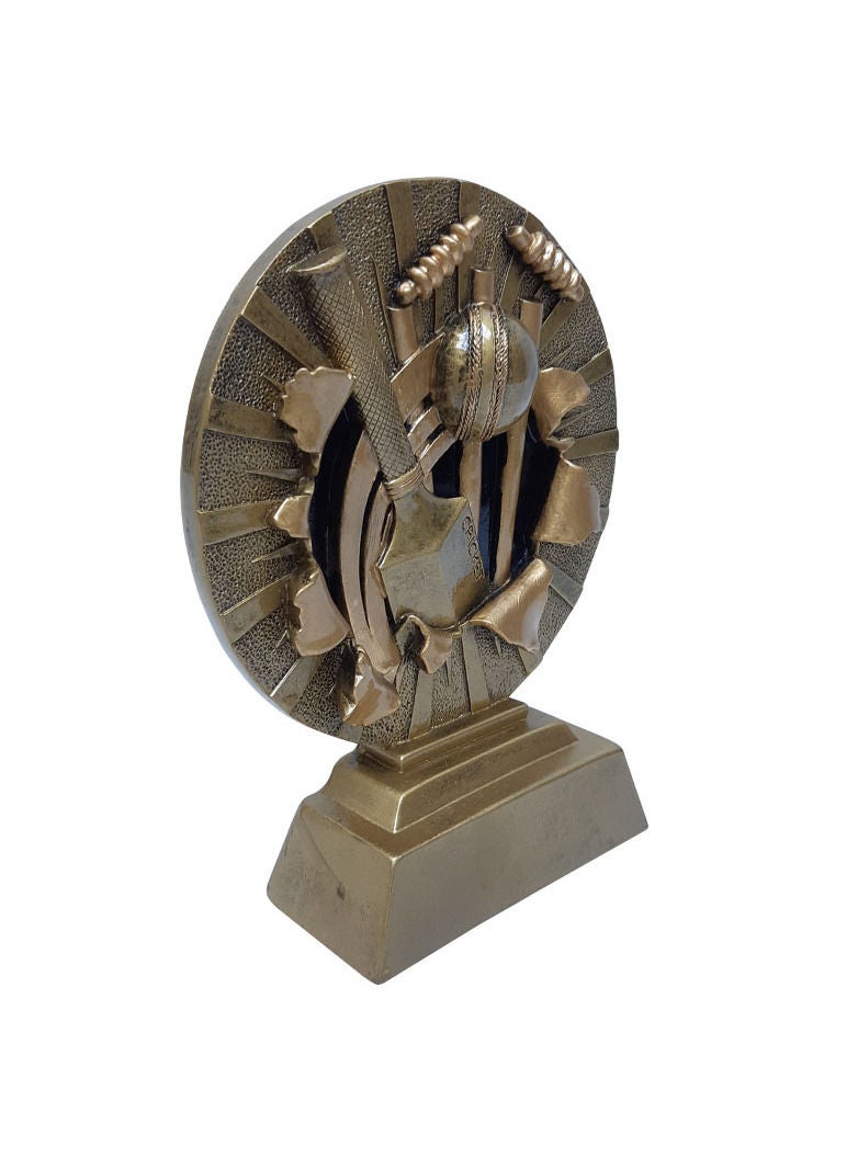 سبال الكأس مع زخرفة الطلاء الكهربائي الراتنج - Image 3