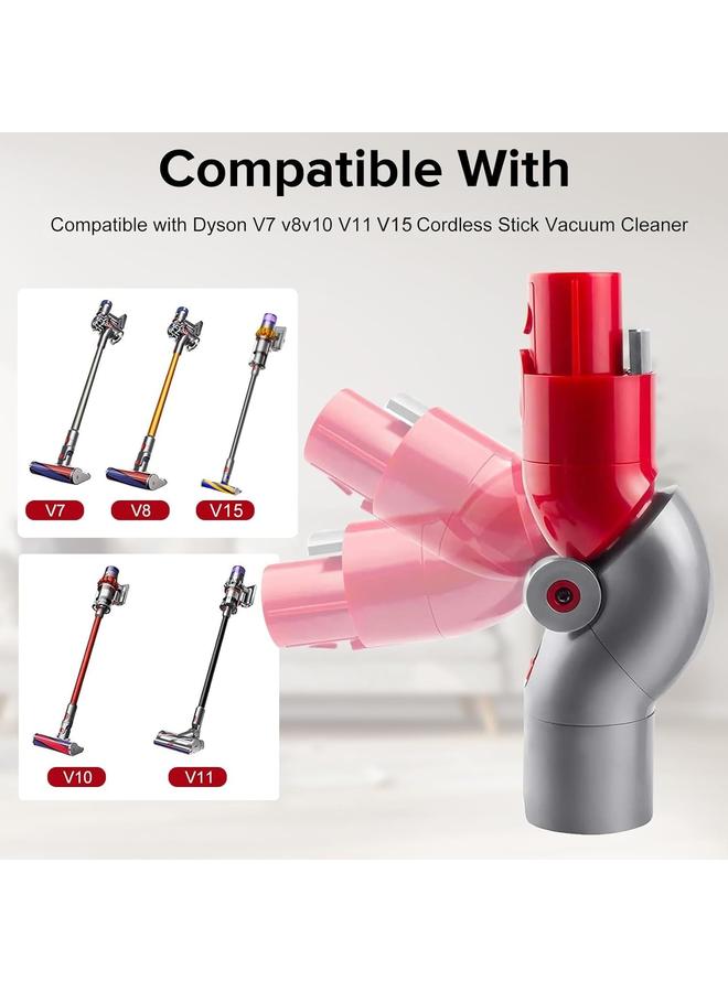 yongsheng محول علوي سفلي متوافق مع Dyson V7 V8 V10 V11 أداة محول سريع الفك محول سفلي 967762-01 محول علوي أداة تنظيف منزلية - Image 4