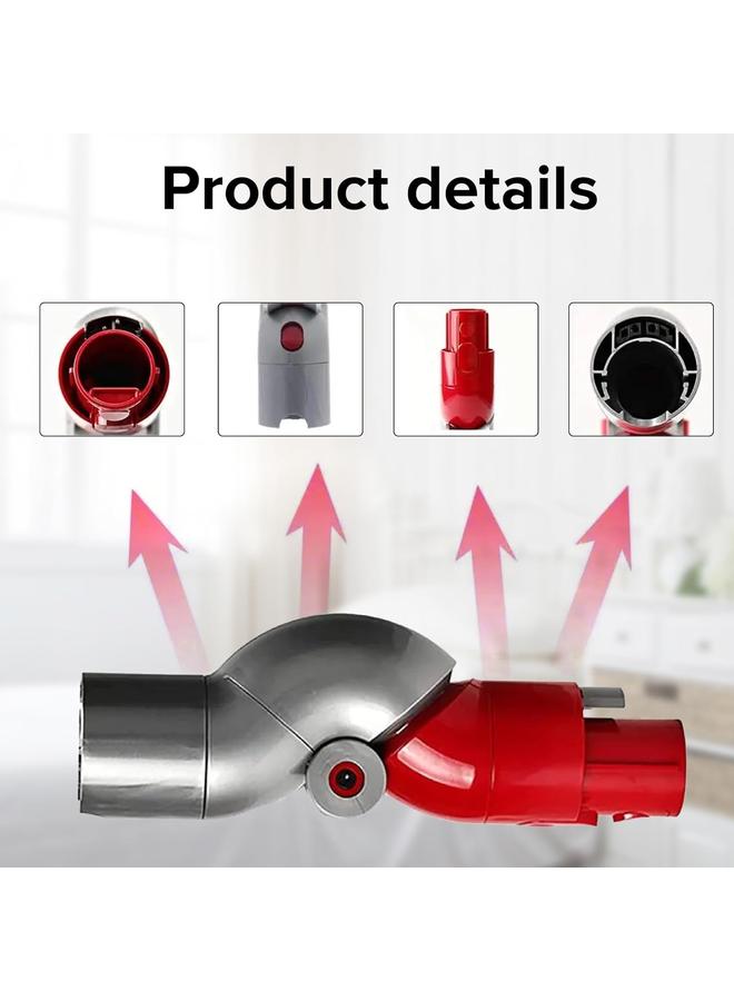 yongsheng محول علوي سفلي متوافق مع Dyson V7 V8 V10 V11 أداة محول سريع الفك محول سفلي 967762-01 محول علوي أداة تنظيف منزلية - Image 2