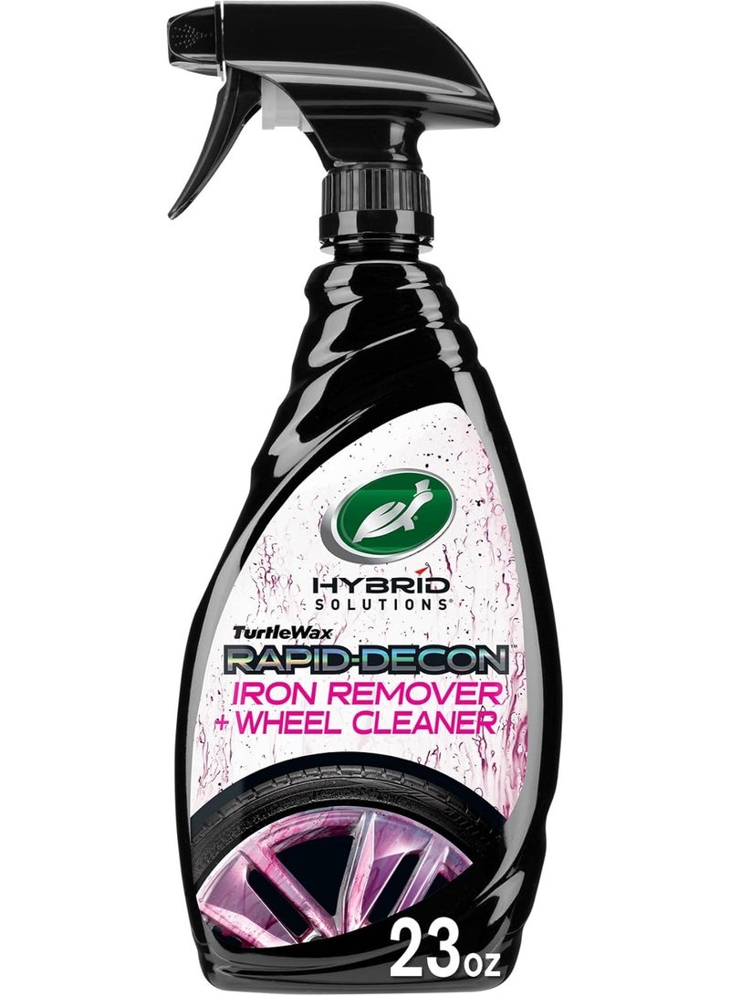 TurtleWax Hybrid Solutions Rapid Decon 680ml – Color-Changing pH-Neutral Iron Remover & Wheel Cleaner for Brake Dust, Rail Dust & Ferrous Contaminants - Image 2