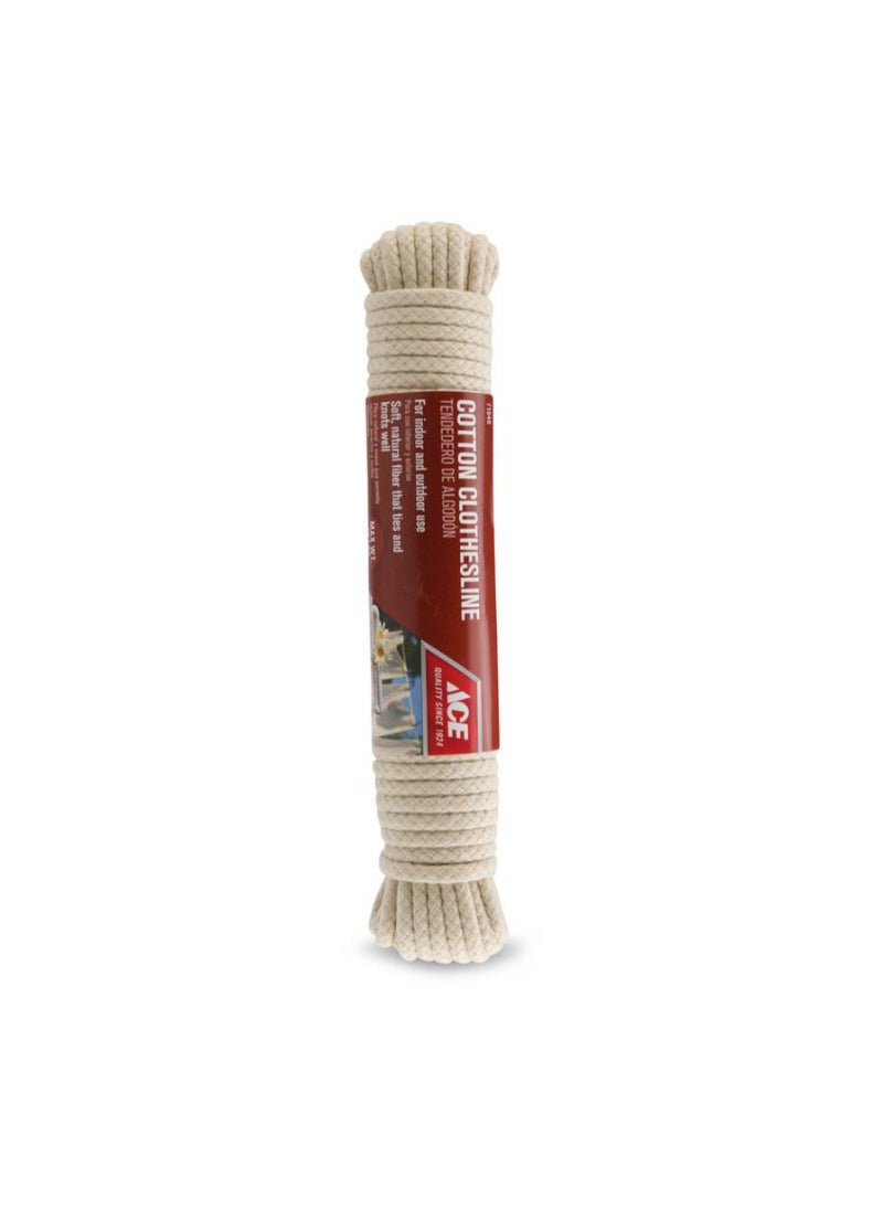 ACE Ace Cotton Clothesline 6mm x 15.2m Sold Per Piece 