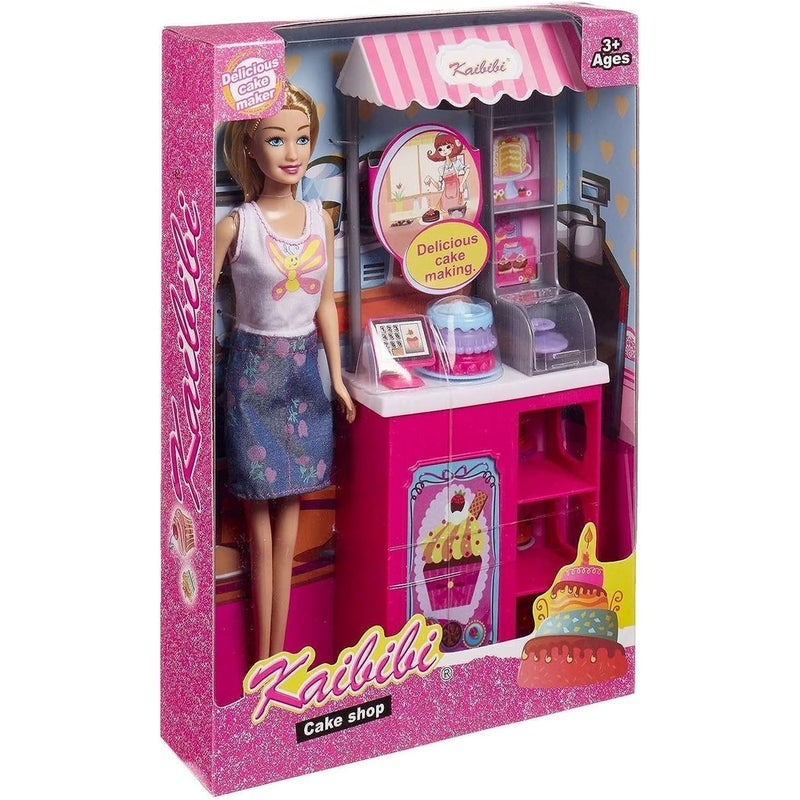 كيبيبي الدمية كايبيبي و متجر الكيك مع المعدات و الأكسسوارات - BLD179 - Image 1