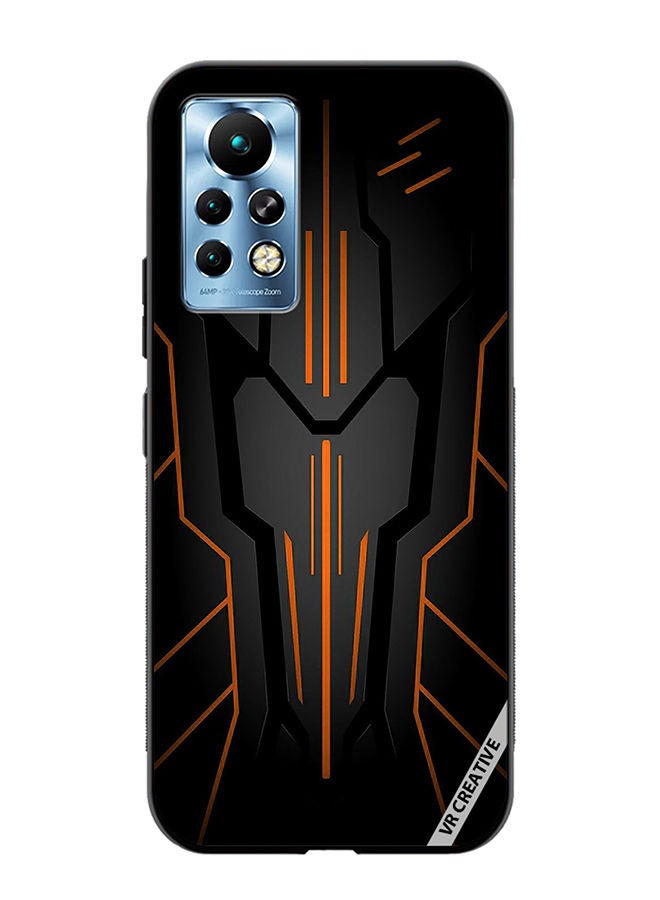 VR CREATIVE Protective Case Cover For Infinix Note 11 Pro Black Sark Design Multicolour - Image 1