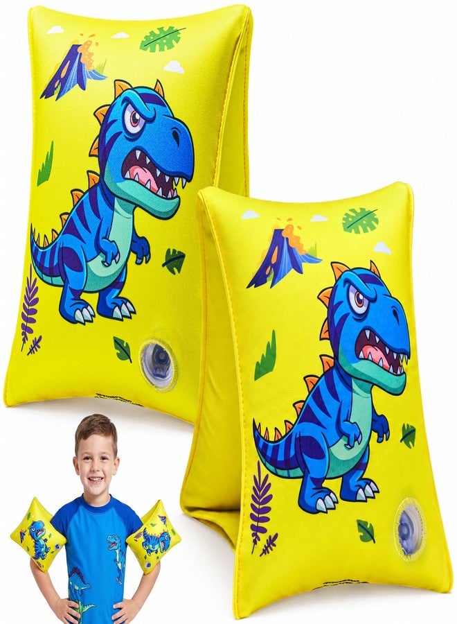 Parentswell Soft Fabric Arm Floaties for Kids, 2 Pack Inflatable Arm Bands, Comfortable Swim Floaties for Boys Girls, Pool Float Swim Rings for Toddlers Children 3-5-6-12 Years - Image 1