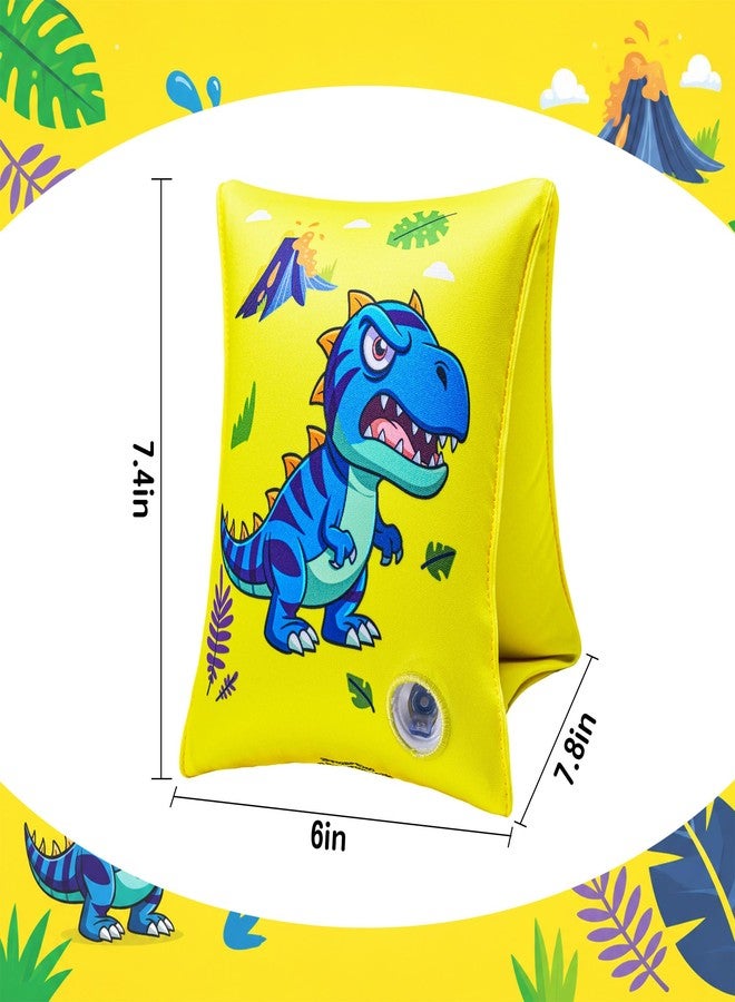 Parentswell Soft Fabric Arm Floaties for Kids, 2 Pack Inflatable Arm Bands, Comfortable Swim Floaties for Boys Girls, Pool Float Swim Rings for Toddlers Children 3-5-6-12 Years - Image 2