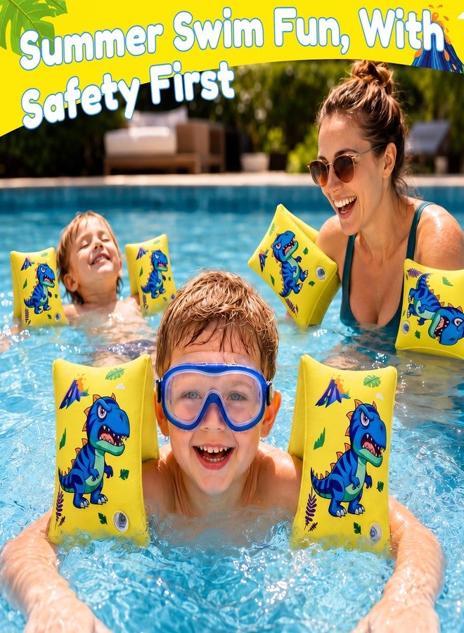 Parentswell Soft Fabric Arm Floaties for Kids, 2 Pack Inflatable Arm Bands, Comfortable Swim Floaties for Boys Girls, Pool Float Swim Rings for Toddlers Children 3-5-6-12 Years - Image 3