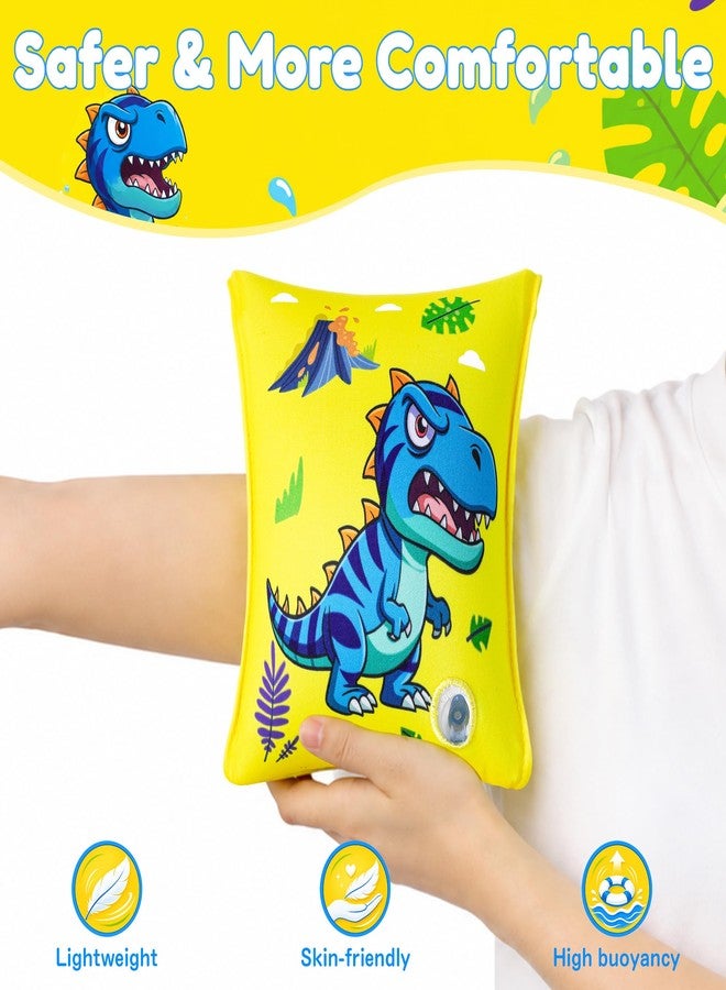 Parentswell Soft Fabric Arm Floaties for Kids, 2 Pack Inflatable Arm Bands, Comfortable Swim Floaties for Boys Girls, Pool Float Swim Rings for Toddlers Children 3-5-6-12 Years - Image 4