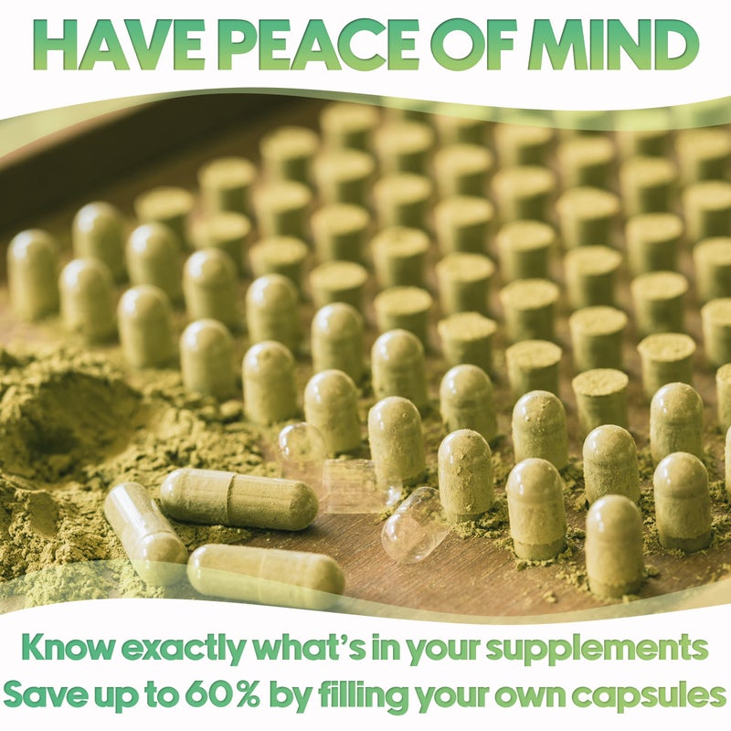 XPRS Nutra Size 00 Empty Capsules - 1000 Count Empty Vegan Capsules - Vegetarian Empty Pill Capsules- DIY Vegetable Capsule Filling- Veggie Pill Capsules Empty Caps (Aqua) - Image 3