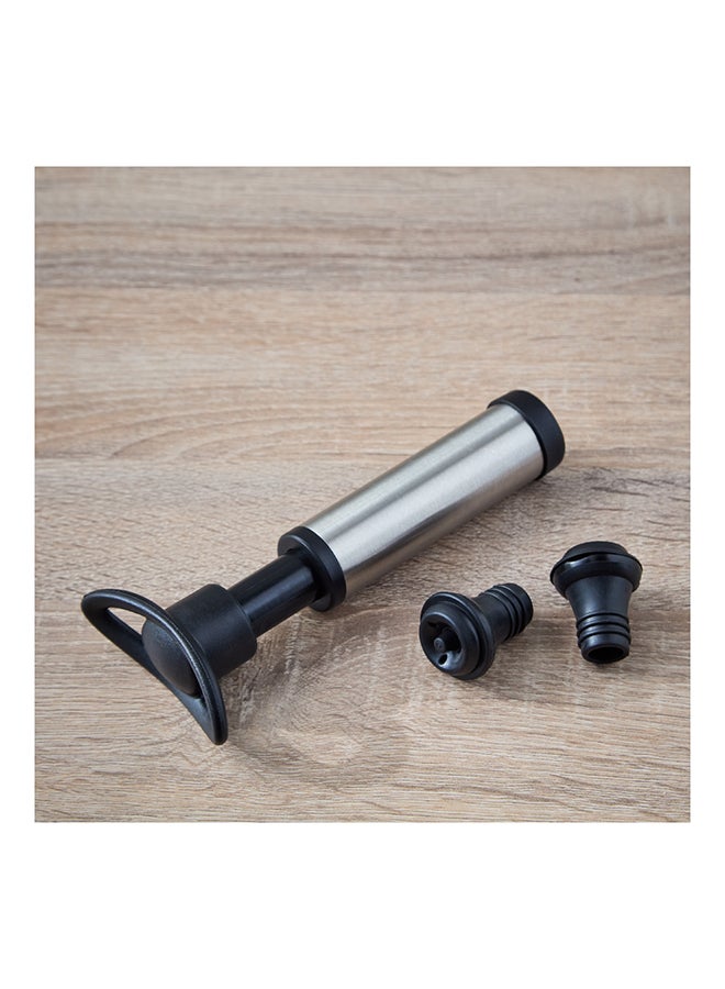 Home Box Barwell 3-Piece Vacuum Pump and Cork Set 16 x 3.7 x 8.3 cm  - Image 2