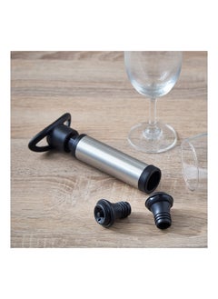 Home Box Barwell 3-Piece Vacuum Pump and Cork Set 16 x 3.7 x 8.3 cm  - Image 1