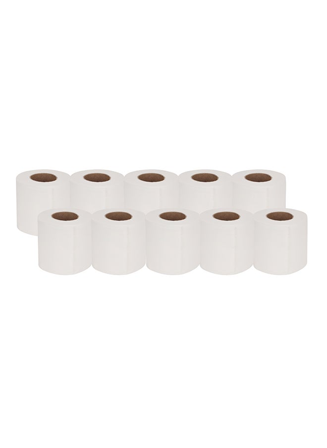 packwell - Packwell 2ply toilet roll 400 sheet pack of 10 pcs rolls Softness Bathroom Tissue Roll toilet paper toilet tissue - Image 1