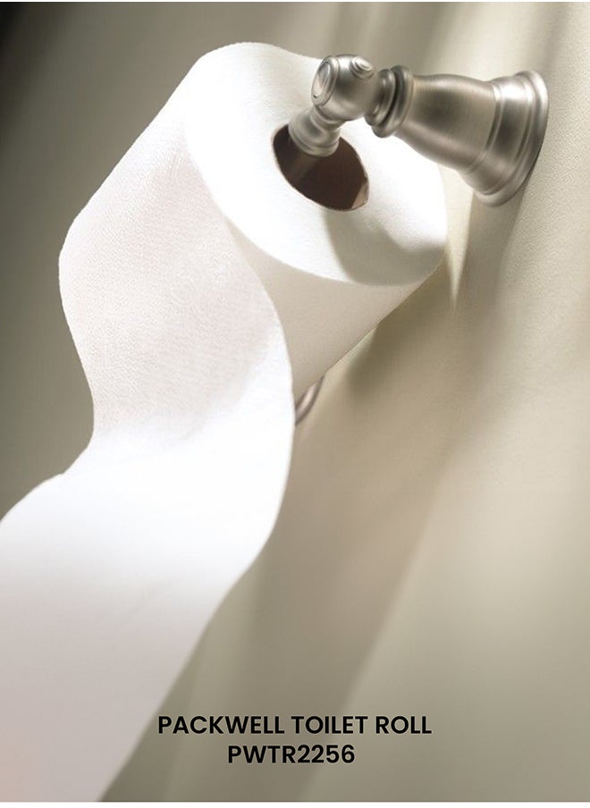 packwell - Packwell 2ply toilet roll 400 sheet pack of 10 pcs rolls Softness Bathroom Tissue Roll toilet paper toilet tissue - Image 1
