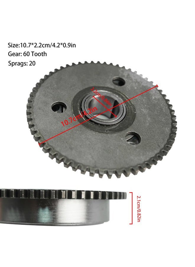 Cleo ATMT1-171 GY6 125cc 150cc High Performance Heavy-Duty Starter Drive Clutch - Image 4