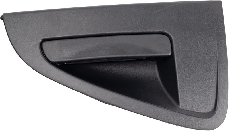TRQ Rear Left Exterior Door Handle for 2013-2015 Chevrolet Spark - Black - Image 1