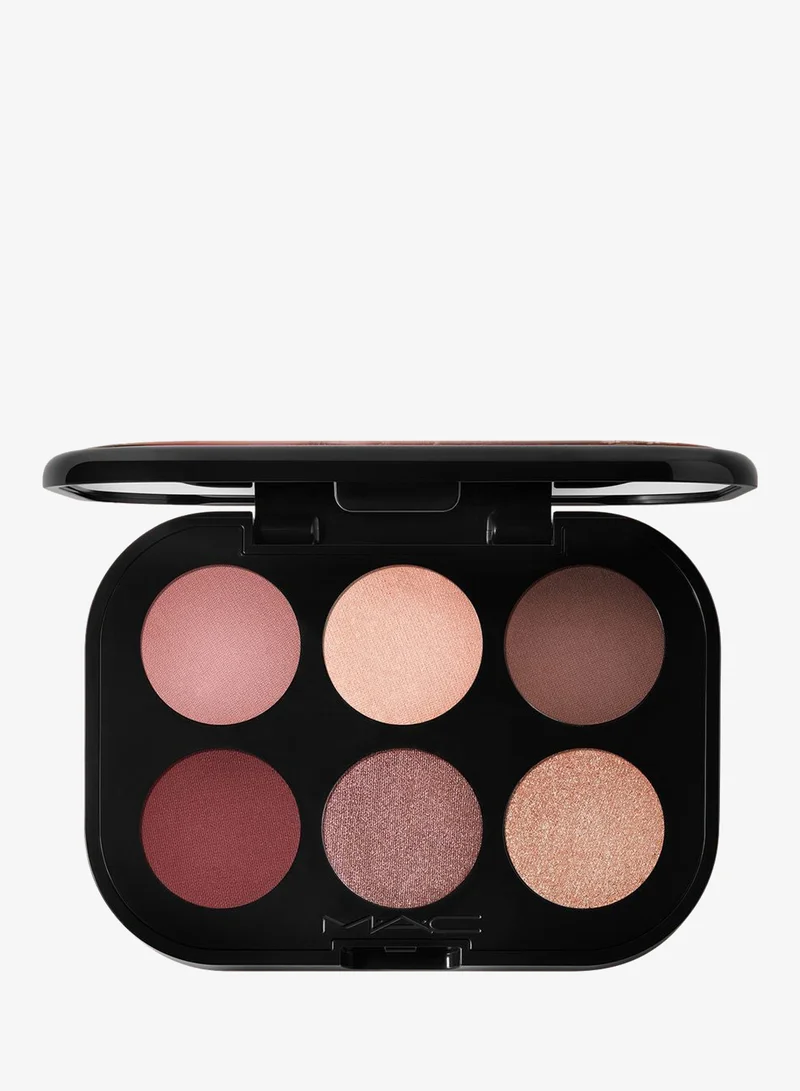 MAC Cosmetics Connect In Colour Eye Shadow Palette x 6 - Embedded in Burgundy