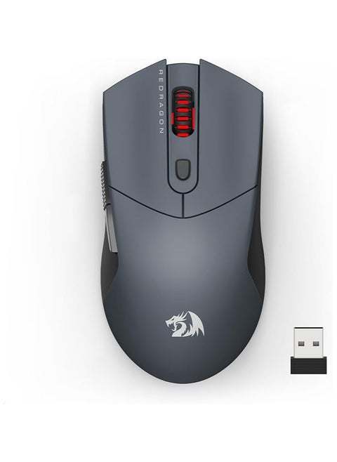 M917 PRO RGB Wireless  Mouse, Ultra-Light 26K DPI Gaming Mouse Tri-Mode Bluetooth Mouse Ergonomic Natural Grip Build, Full Programmable Buttons, Software Supports DIY Keybinds
