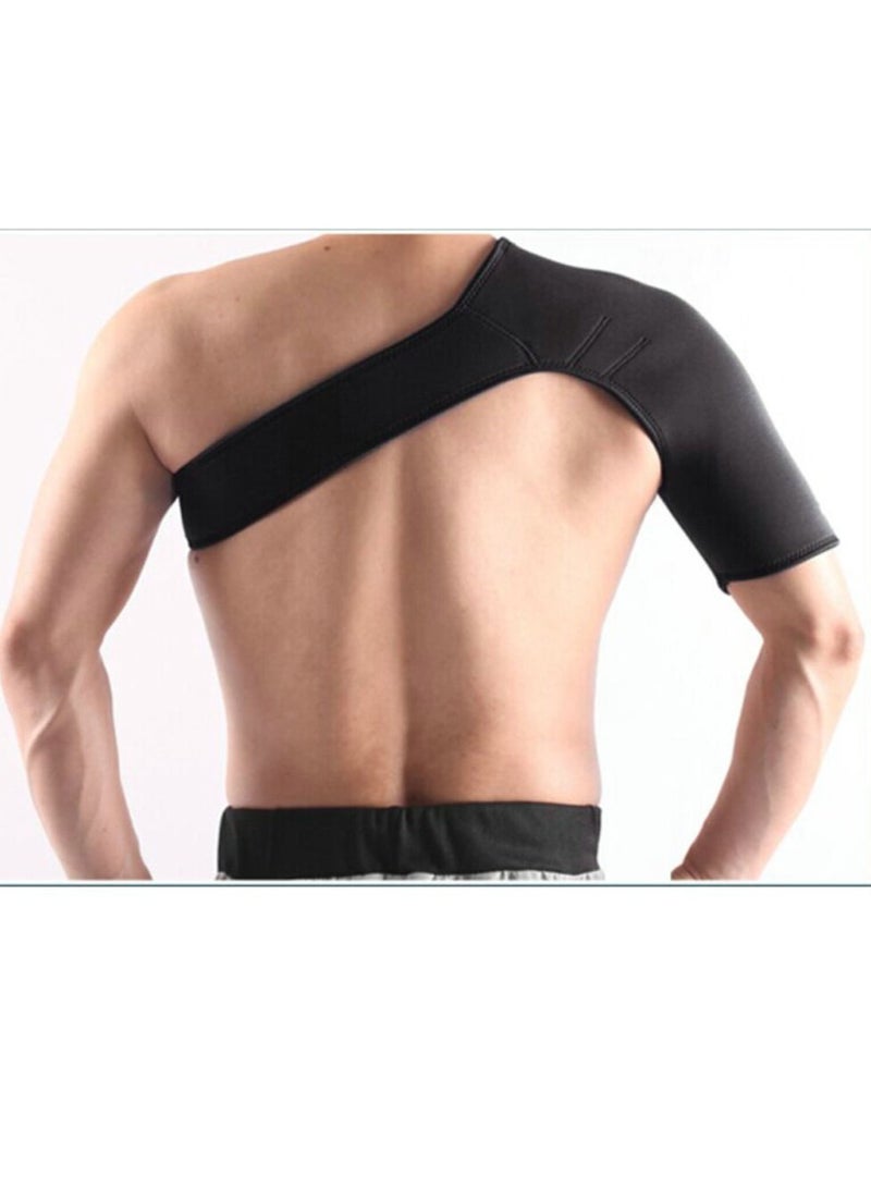 JOGAMS Adjustable Right Shoulder Support Strap Arthritis Gym Sports Brace Pain Relief Injury Prevention - Image 4