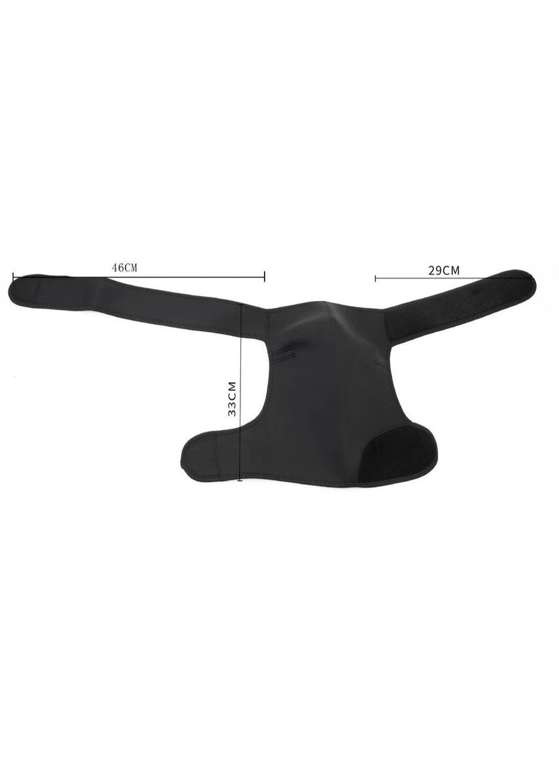 JOGAMS Adjustable Right Shoulder Support Strap Arthritis Gym Sports Brace Pain Relief Injury Prevention - Image 5