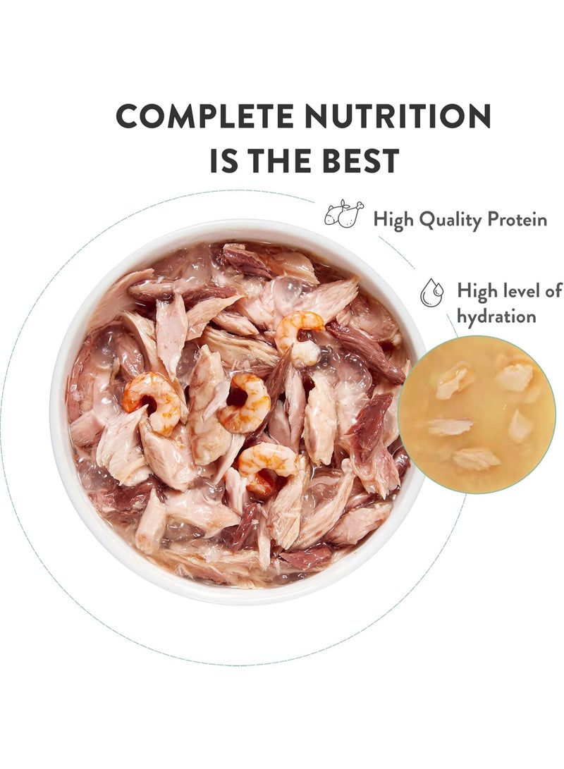 Schesir Tuna with Seabass in Jelly Complete and Balanced Wet Food for Adult Cats - Image 4