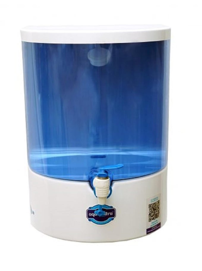 C11 RO COPPER TECHNOLOGY WATER PURIFIER FILTER WITH INTELLIGENT DISINFECTION UV LED IN TANK FILTER FOR HOME OFFICEWHITEBLUE_9 LITRE