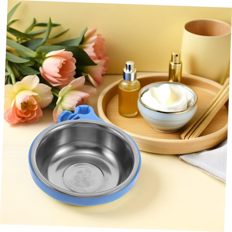 Odor free color COHEALI Stainless Steel Spa Cart Bowl and Waste Bin Ring 7.4" with Cart Mount Holder for Facial Washbasin, Salon Facial Treatment, and Beauty Trolley Use - Image 2