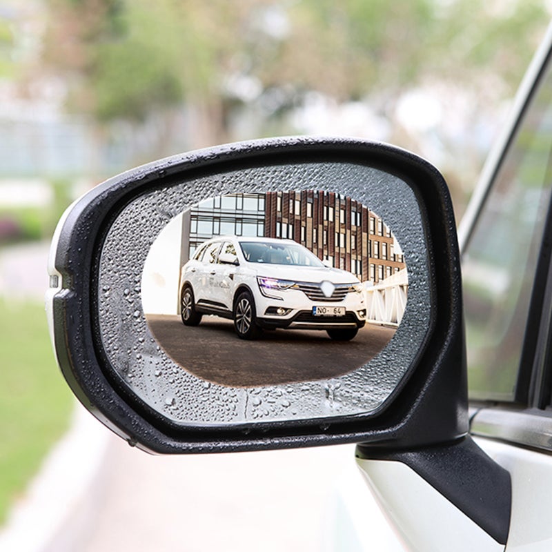 2 Pairs Car Rearview Mirror Films Vehicle Rearview Mirror Films Rainproof Films - Image 3